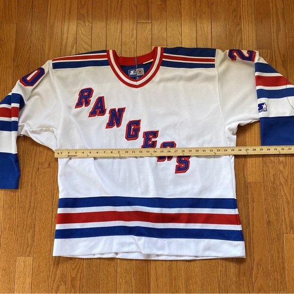 New York Rangers 1996-1997 Luc Robitaille Hockey Jersey Starter XL Vintage VTG - Picture 4 of 9
